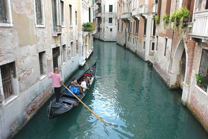 Abitur Gondelfahrt in Venedig