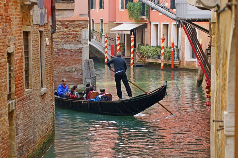 Abitur Gondelfahrt in Venedig