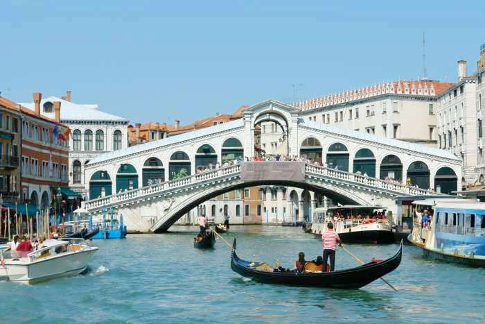 Abitur Gondelfahrt in Venedig