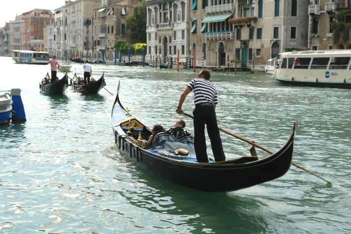 Abitur Gondelfahrt in Venedig