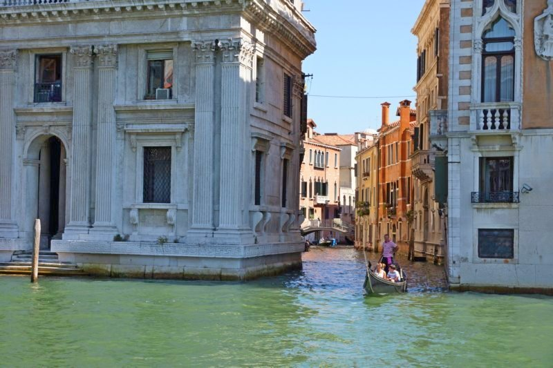 Abitur Gondelfahrt in Venedig