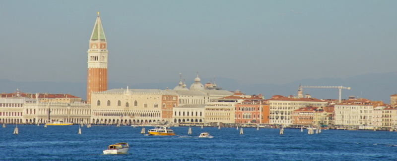 Die Skyline von Venedig