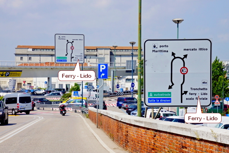 Anfahrt zur Fähre (Linie 17)
