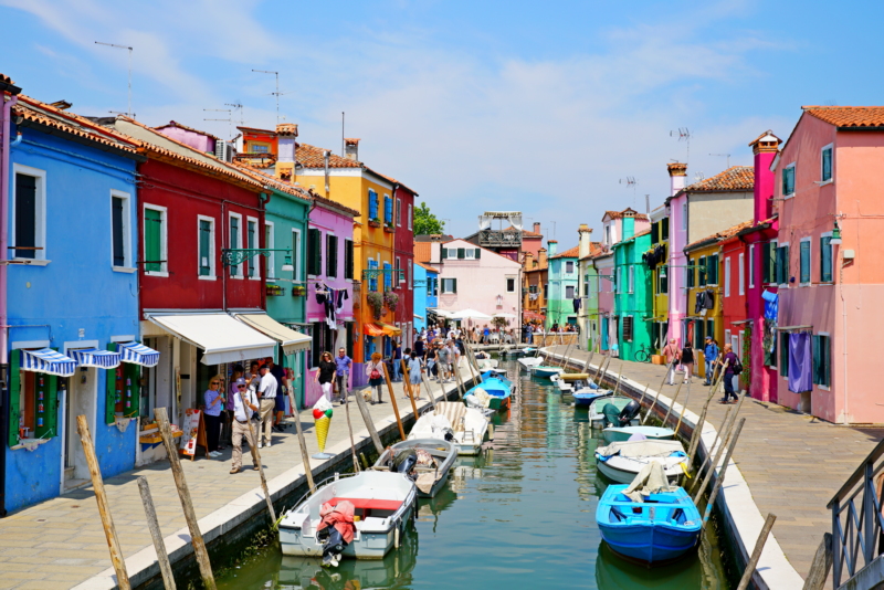 Burano - Die Insel der bunten Häuschen und Spitzenstickerei