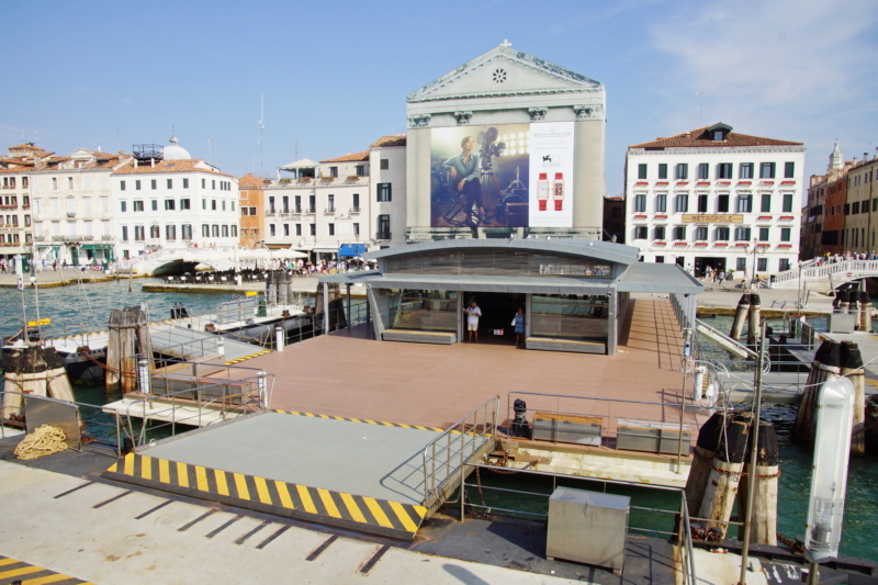Die Ankunft der Linie 14 bzw. 15 in Venedig