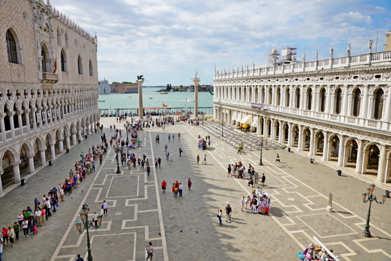 Die Piazzetta - Kleiner Bruder des Markusplatzes