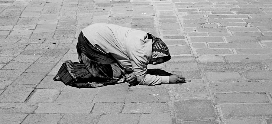 Bettler in venedig