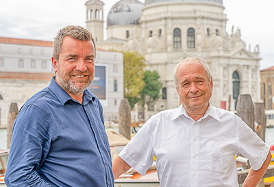 Bernd e Christoph — Os guias de Veneza no site Venedig.com